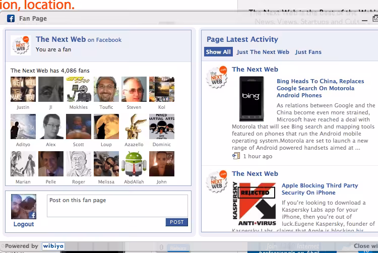 Facebook Website Entegrasyonu