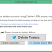 Twitter Toplu Dm Silme