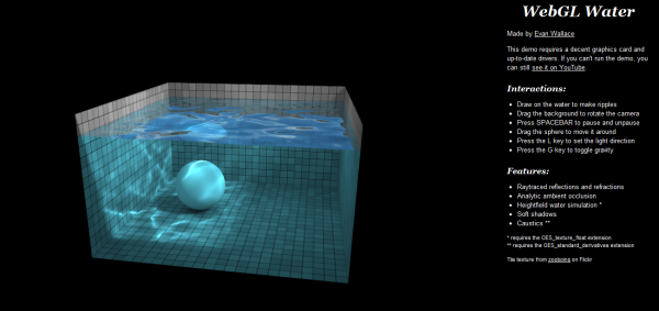 Webgl Water Simulation