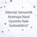 Sitemizi Semantik Aramaya Nasıl Uyumlu Hale Getirebiliriz