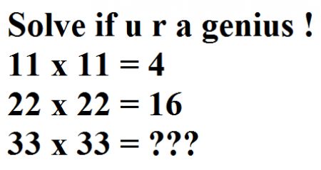 solve if you are genius