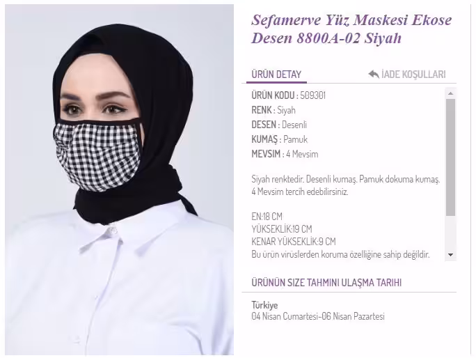 Sefamerve Maske