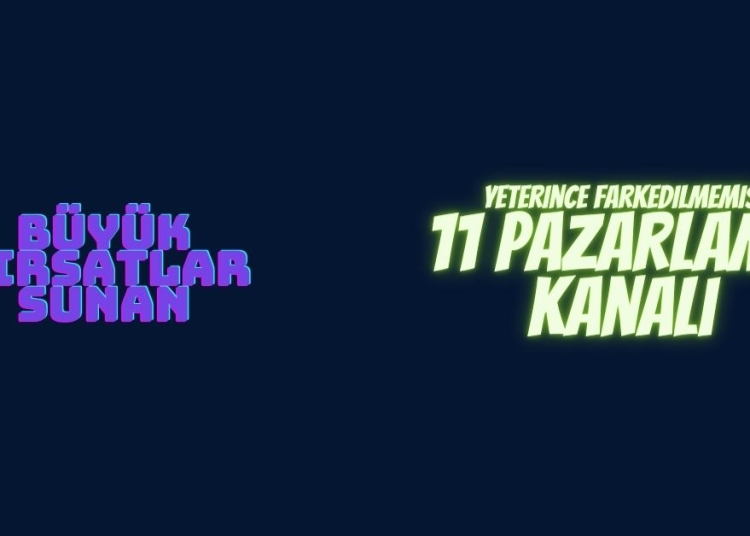 Pazarlama kanallari
