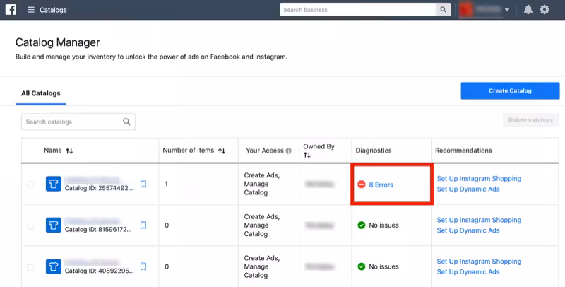 Facebook Business Manager'da Ürün Kataloğunuzu Manuel Olarak Ayarlayın