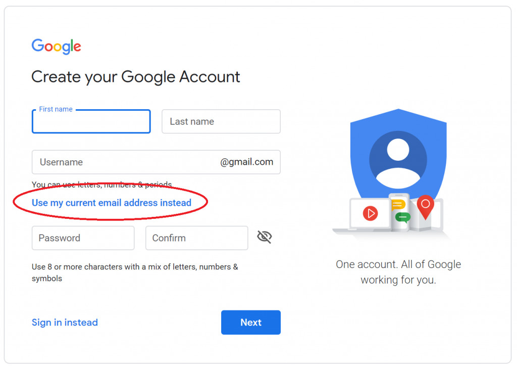 set up google alerts without your gmail account