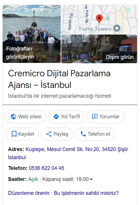 Yerel Işletme Yapısal Veri